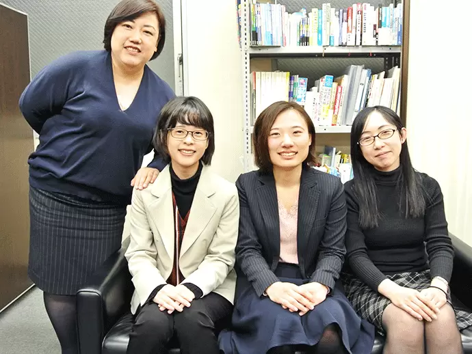 女性社員も多数活躍中！性別に関係なく頑張りがお給料に還元される会社です。