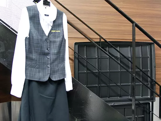 仕事着不要の制服支給！仕事とプライベートにメリハリがつきます♪