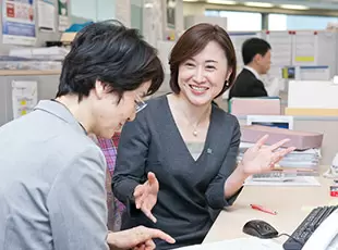 充実した福利厚生が魅力　多くの女性が活躍しています