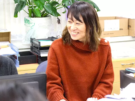 上司の呼び方も「さん付け」など、親しみやすいアットホームな雰囲気です。