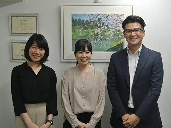 現在3名の業務サポート部。事務未経験の方もこのメンバーでサポートしていきます◎