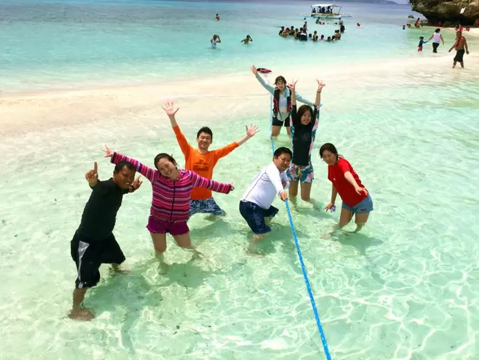 毎年楽しみにしている社員旅行（海外）。場所は皆で話し合って決めます！