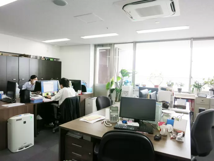 アットホームで落ち着いた雰囲気のオフィスなので居心地Good!!