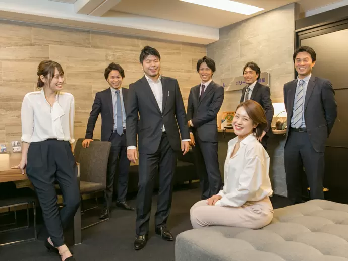 オフィスの内装にもデベロッパーとしてのこだわりが詰まっています。