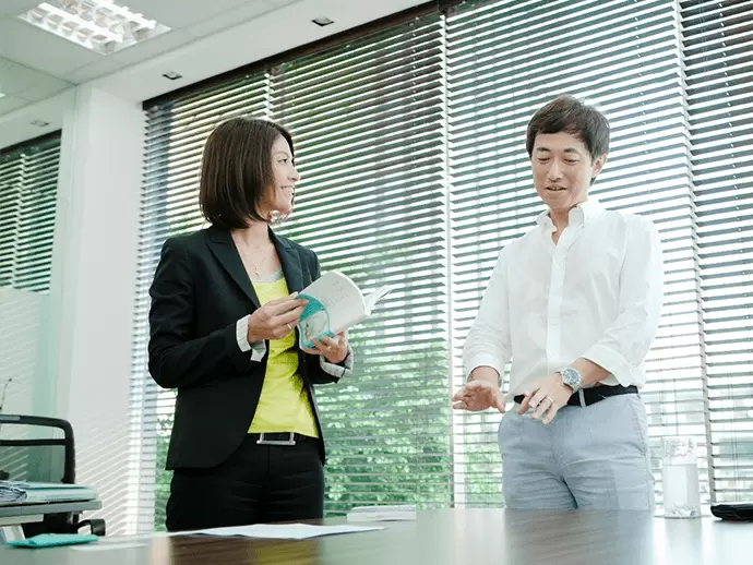 ヒアリングを通して企業や人の魅力を最大限引き出します。