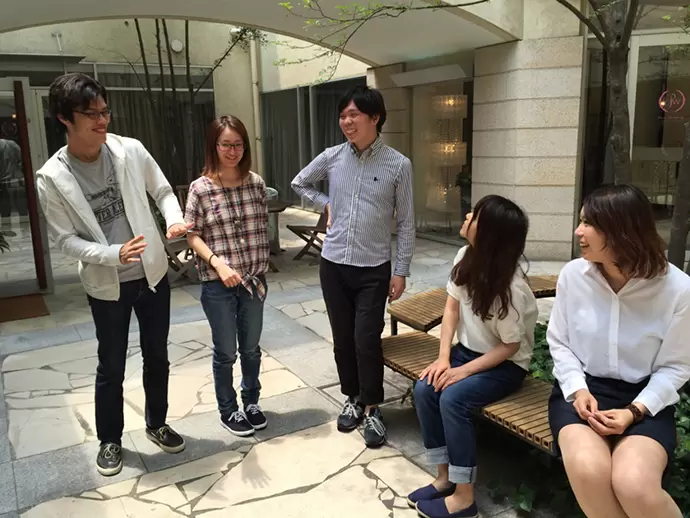 社員同士の交流も盛ん。明るい社風も自慢です！