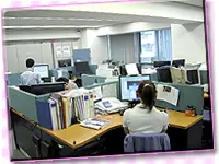 開放的なオフィスで、伸び伸びマイペース勤務♪