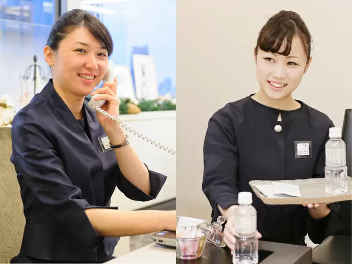 あなたの笑顔や丁寧な受け答えが、お客様の安心感につながるお仕事です☆