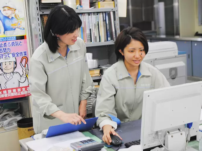 入社後は、先輩社員がしっかりとサポートします！未経験の方、ブランクがある方も安心してくださいね。