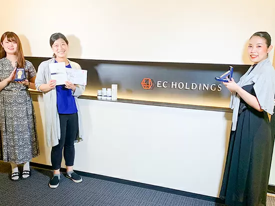 20～30代のスタッフが活躍中！お互いに何でも相談できて、助け合える社風が自慢です。