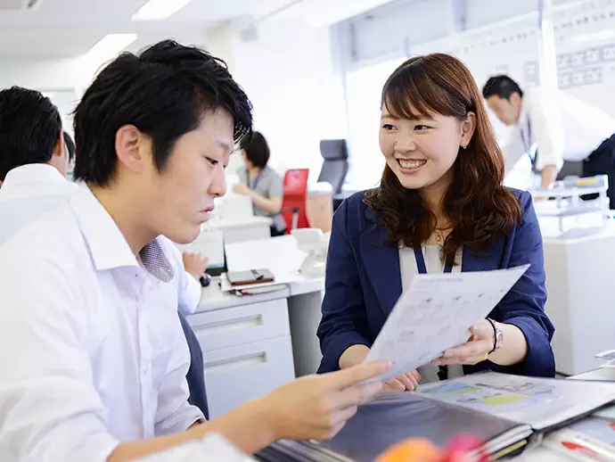 未経験スタートの20代社員が多数活躍中です！