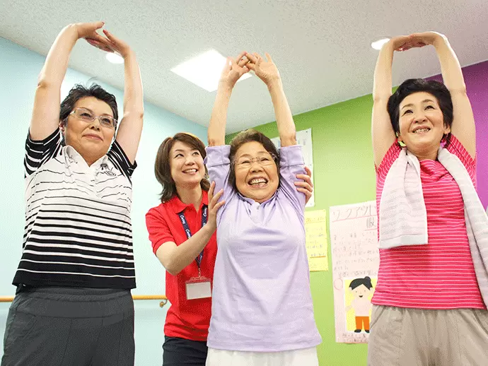 メンバーさんたちの健康をサポートするお仕事です♪