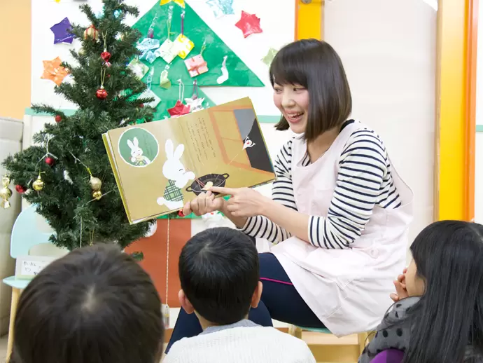 3つの形態の保育園を運営している当社。それぞれに違った魅力があるサービスを提供しています♪