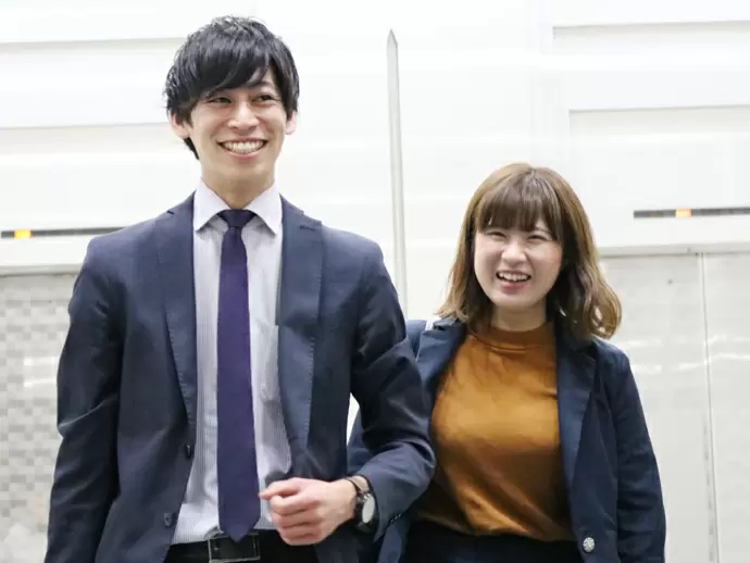 上司や先輩との距離が近いのも特徴！相談しやすい環境です。