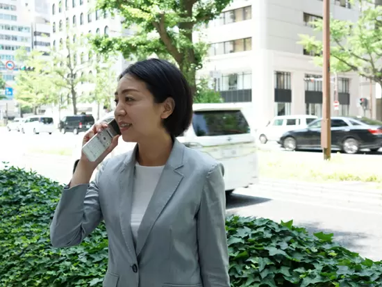 家庭との両立ができる環境で、働ける喜びが実感できます。