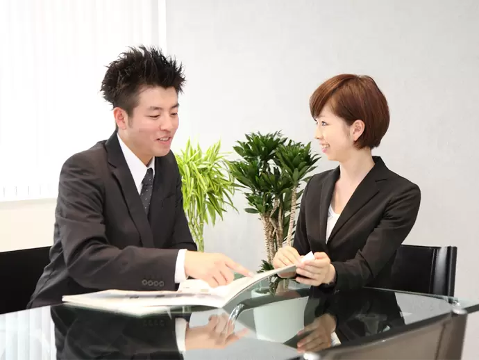 女性社員が多く活躍中。結婚・出産などのライフイベント経て長く活躍できます。