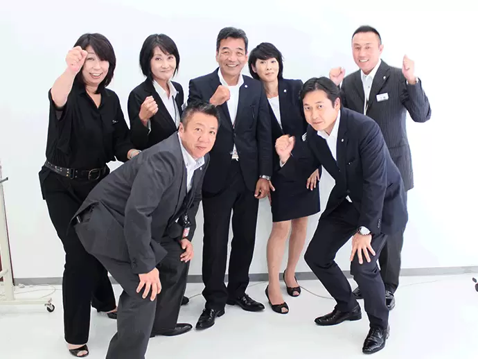 幅広い年代のスタッフがのびのびとお仕事へ取り組んでいます。