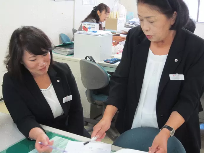困ったことや分からないことは気軽に相談することができる環境です。