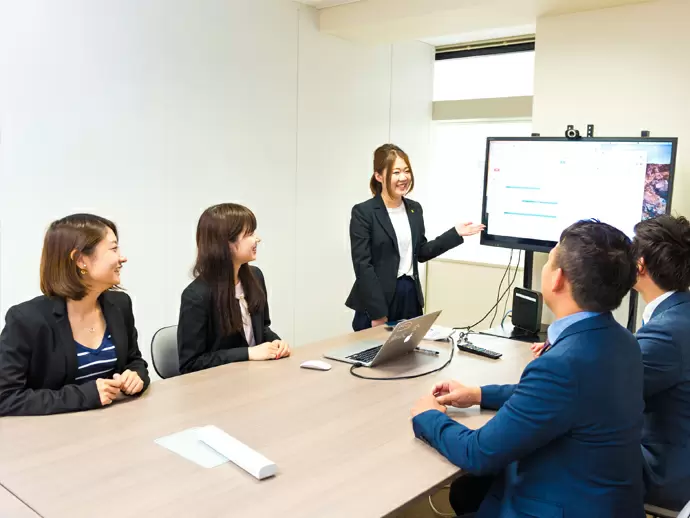 積極的な意見は大歓迎！自分で考えて仕事がしたい方、お待ちしています。