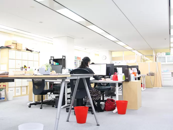 清潔感溢れる綺麗なオフィス☆なんでも相談できる風通しの良さも魅力です！！