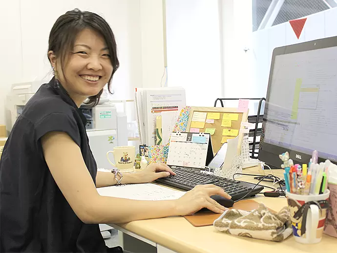 個人の裁量が大きい分、やりがいを感じる瞬間も多いお仕事です。