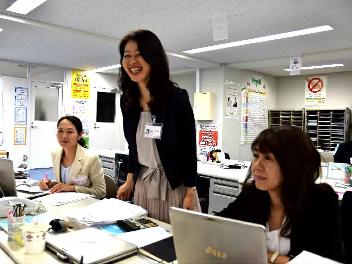 職員同士のチームワークも抜群！新たに入社する方も、すぐに馴染んでいただける環境です。