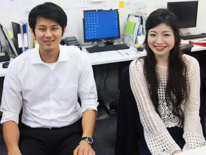営業と事務との連携が一番大切なお仕事です。日頃から頻繁にコミュニケーションを取り合っています！
