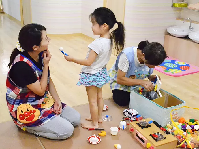 子ども一人ひとりとしっかり向き合えます