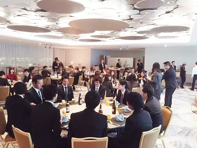 社員総会では、様々なイベントをご用意！表彰等もあります。