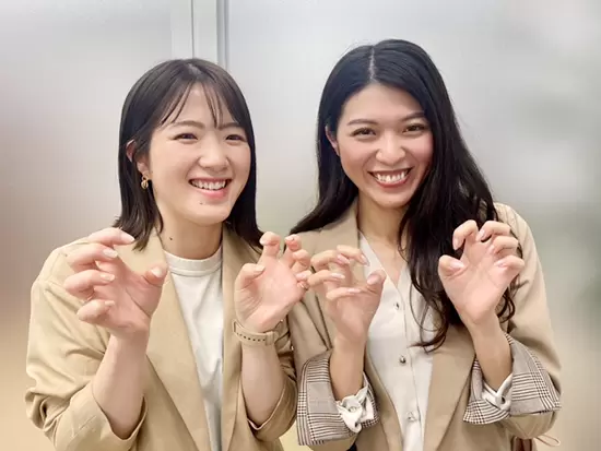服装自由＆ネイルOK。自分らしく働けます。