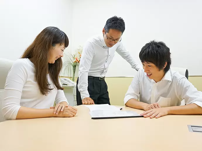 風通し抜群の当社！先輩後輩関係なく意見が言い合えます♪
