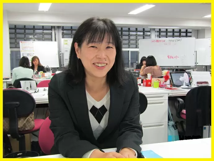 ★採用担当の直井です。家庭も疎かにすることなく働ける今の環境に、本当に感謝しています。