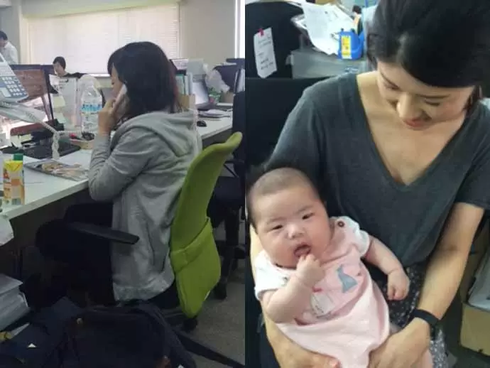 産休や結婚休暇もあり、女性が働きやすい環境です♪（産休中の社員がお子様をつれてくることも♪）