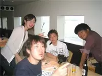 社内親睦会の1コマ。前回は横浜港クルージングに行って来ました