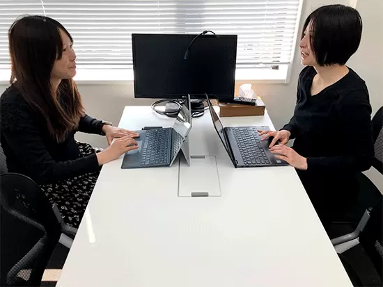 女性社員もバリバリ活躍しています！当社に男女差はありません。