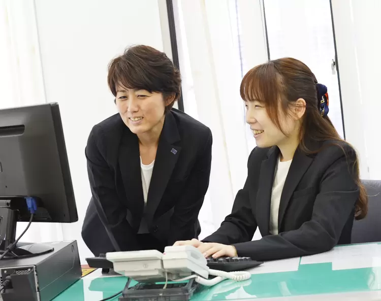 わからないことは気軽に質問してOK。丁寧にお教えします！