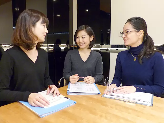 30代が活躍中。なんでも話しやすく、わからないことはすぐに聞ける雰囲気です。