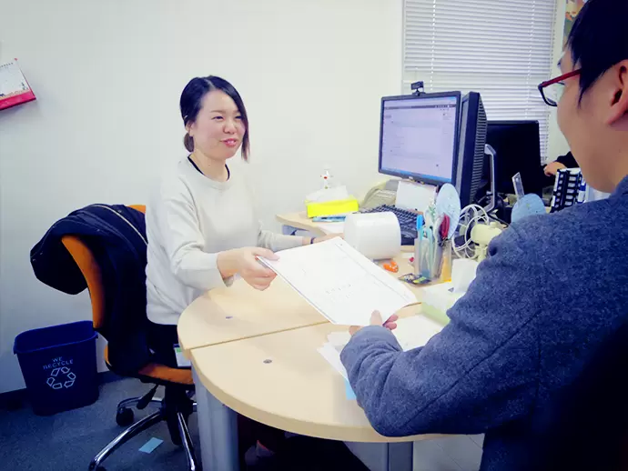 社員同士のコミュニケーションの場も多く、風通しの良さも魅力。