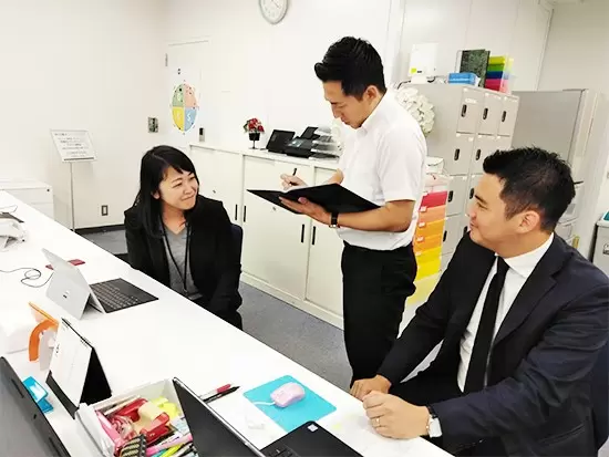 社員同士の連携も抜群！とってもアットホームな職場です。