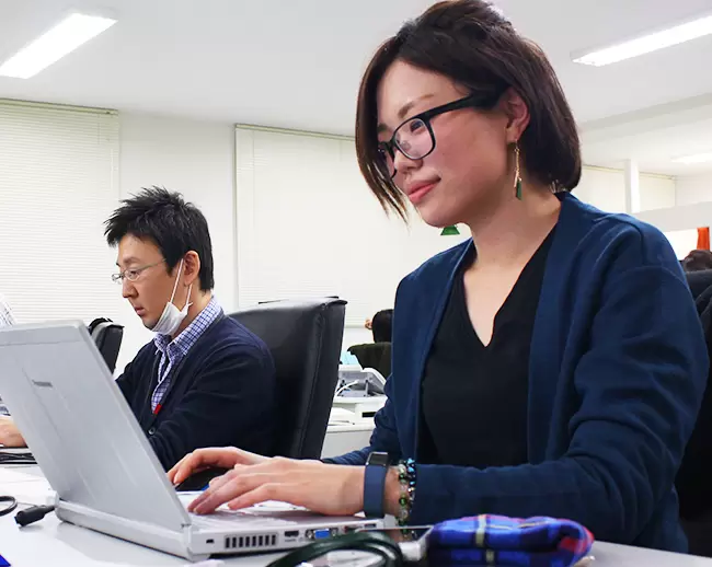 女性がいつまでも活躍できる柔軟なワーキングスタイルを実現。