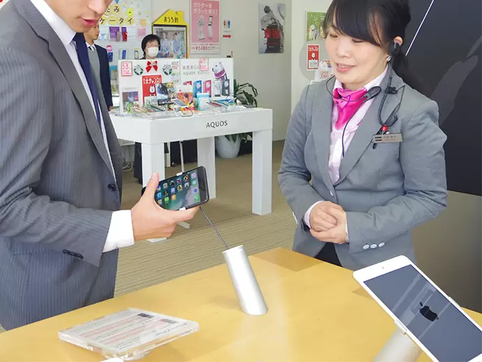 丁寧な接客で、お客様のお困り事を解決！
