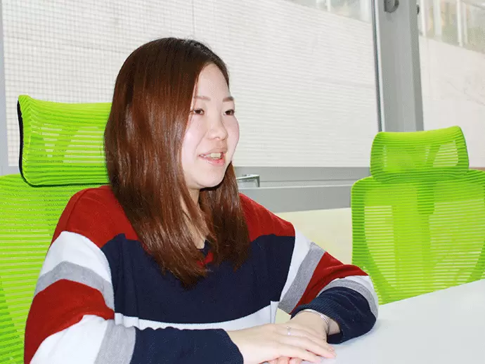 オフィスワーク未経験で入社した先輩社員も自然とスキルが身につきました
