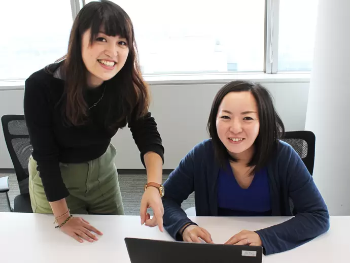 男性の比率が高いIT業界の中で、当社は多くの女性エンジニアが在籍しています。