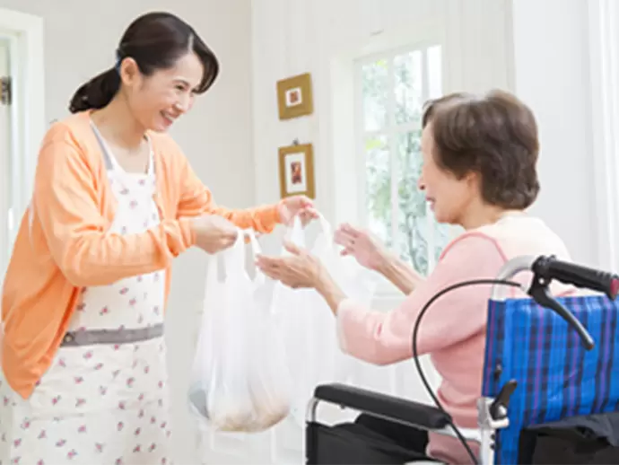 笑顔で元気をお届けするのも、お仕事のひとつ！