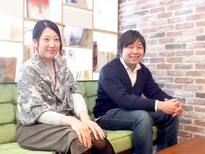 社員同士、はっきりと意見を言い合える社風が根付いています。