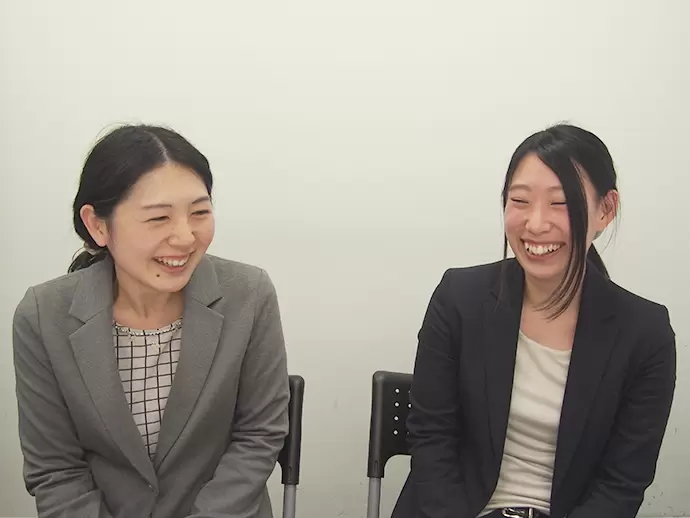配属部署には女性の先輩も多数。わからないことがあればすぐに聞ける環境なので、安心です♪