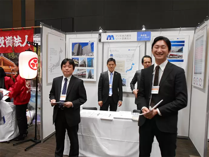 上場不動産投資信託（J-REIT）のイベントにも参画しています！