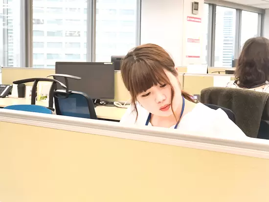 さまざまな業務にチャレンジできるから、事務スキルを磨いていける環境です◎