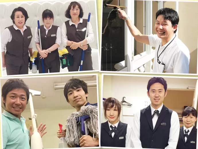 表参道のオシャレなチャペルや浦和の大手百貨店、立川の人気家具店などスタッフは様々な現場で活躍中です！