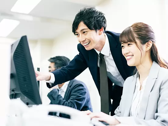 OJT教育や研修が充実◎安心してスタートできるよう配属部門でサポートします。
